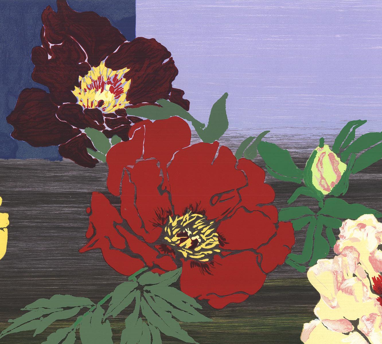 Robert Kushner „Linwood“ 1997 – Siebdruck im Angebot 3