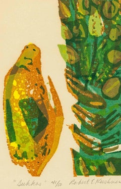 Sukkos, Judaica Fruit, Print Pattern & Decoration Lithograph Robert Kushner Art