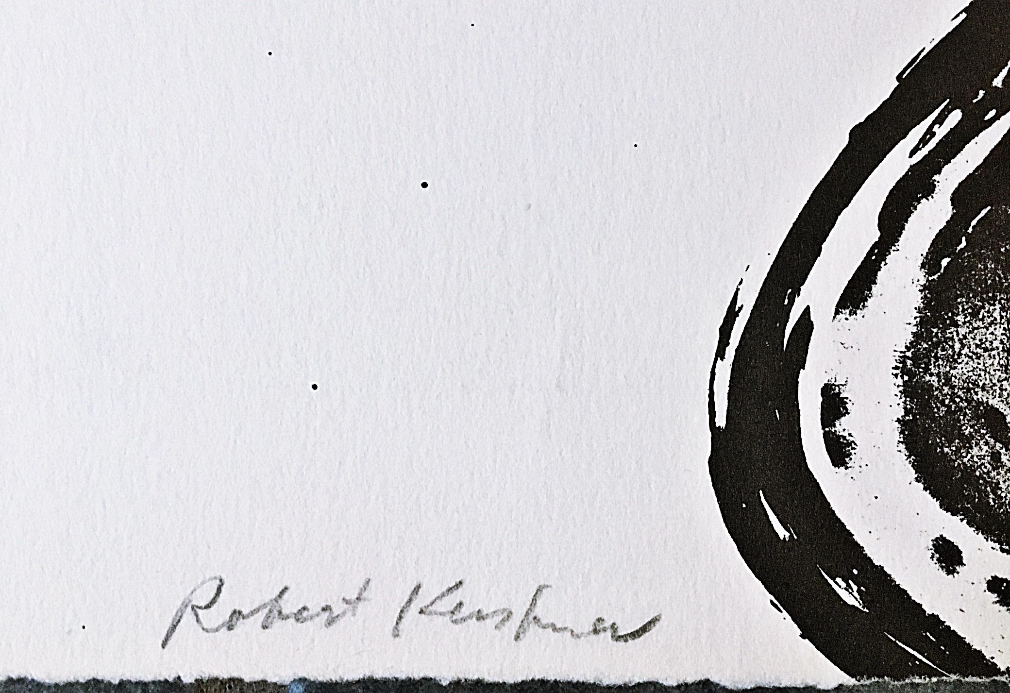 Ohne Titel Abstraktion für die Pariser Review – Print von Robert Kushner