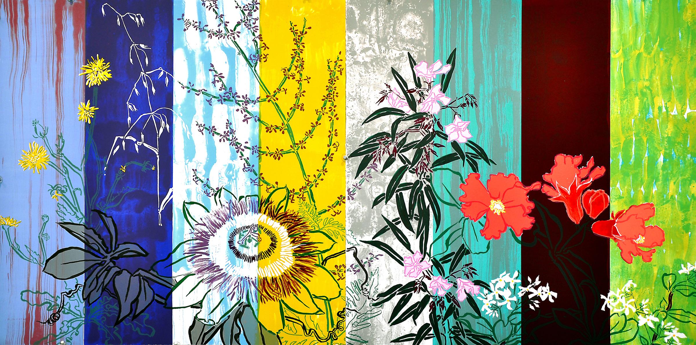 Print di Robert Kushner - Giardino selvaggio
