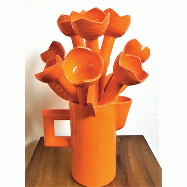 Robert Kvenild Figurative Sculpture - Orange Zest