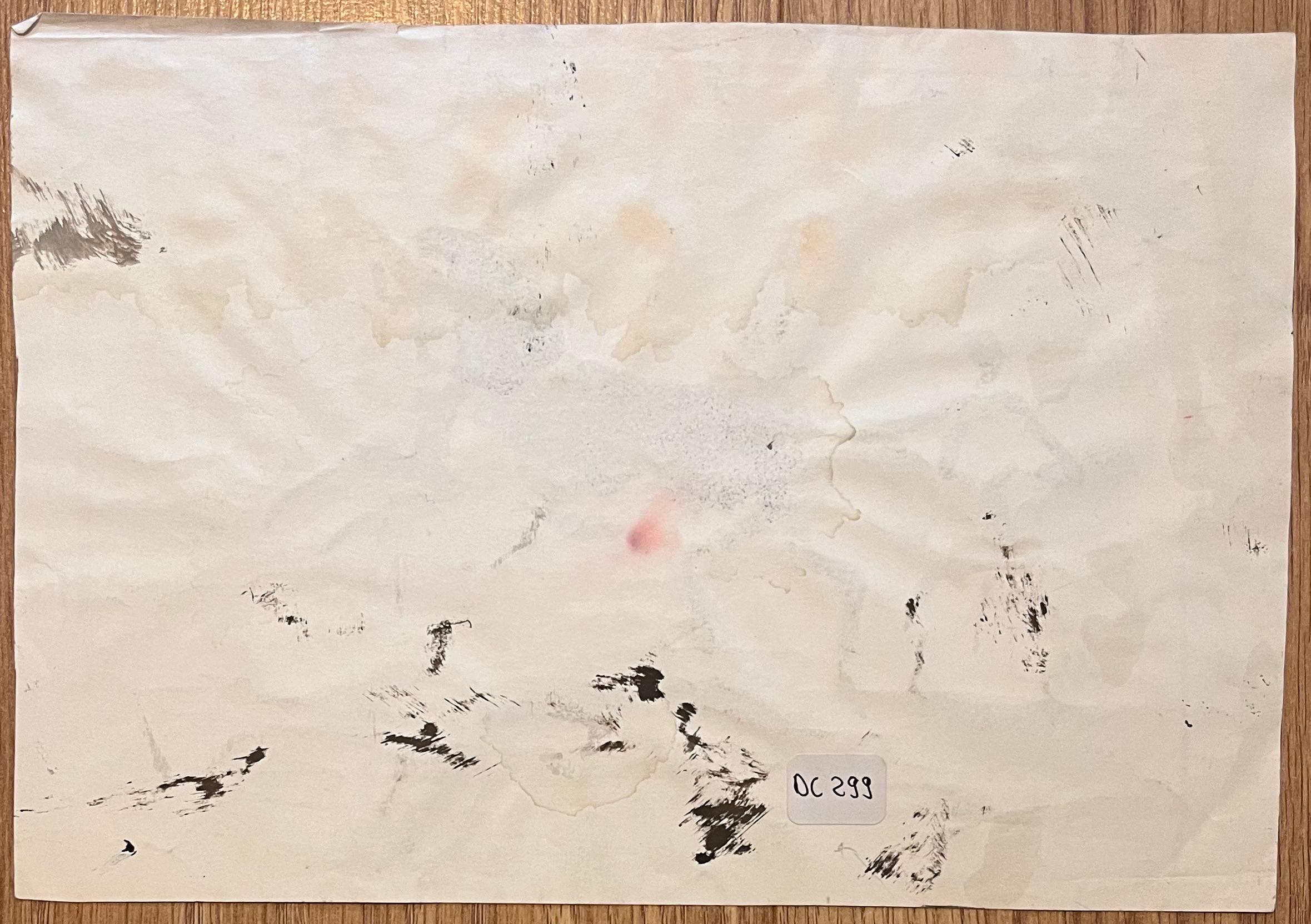 Dynamische Aquarellstudie eines Equine-Turneurs mit einem Pferd im Angebot 1