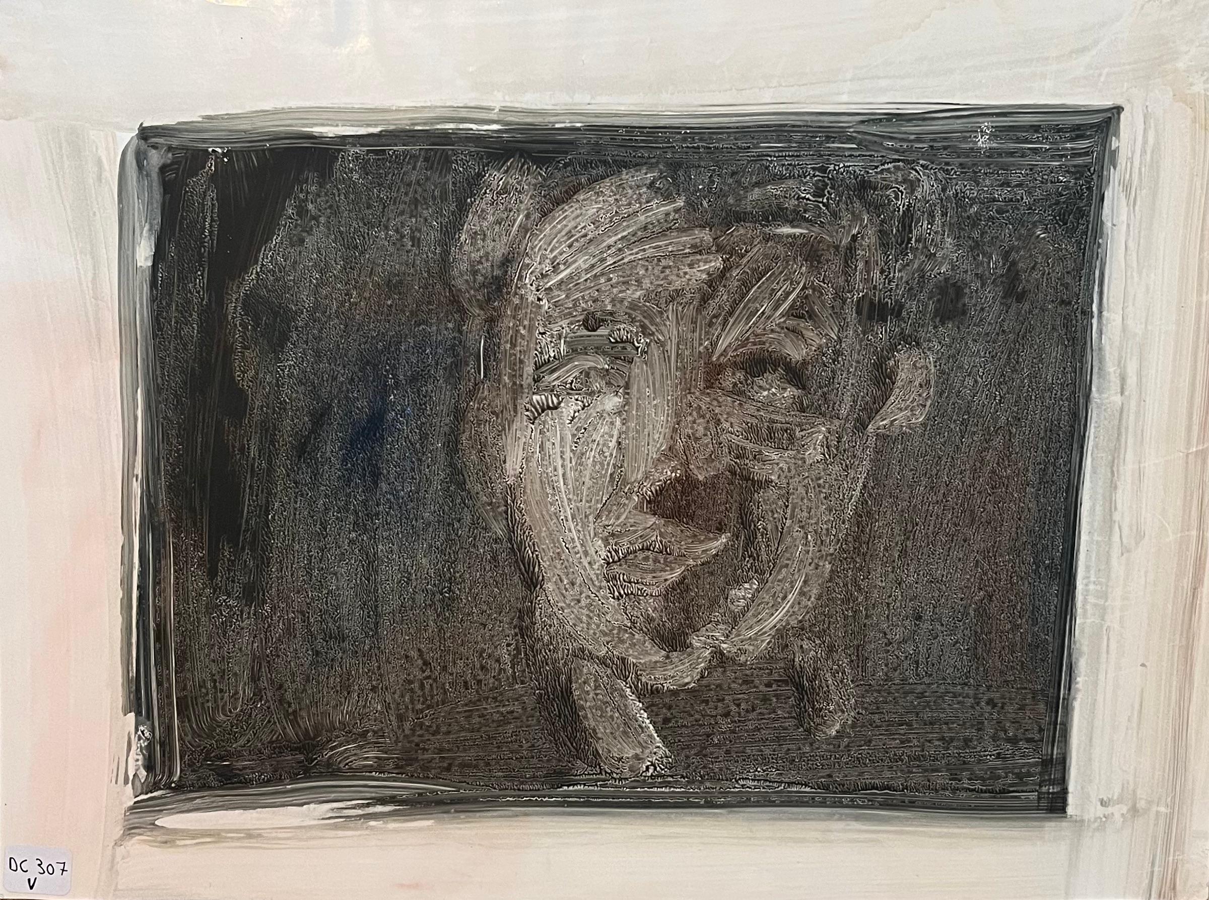 Original French Abstract Portrait