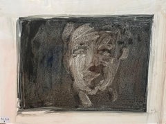Portrait abstrait français original