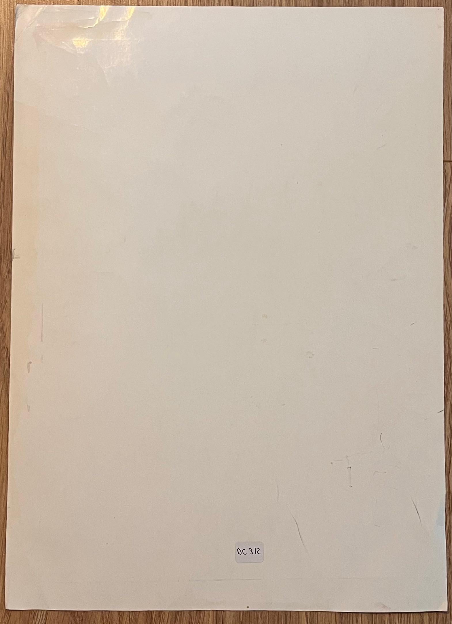 Original French Anatomical Pencil Study of a Horse Being Fitted with a Bridle For Sale 1