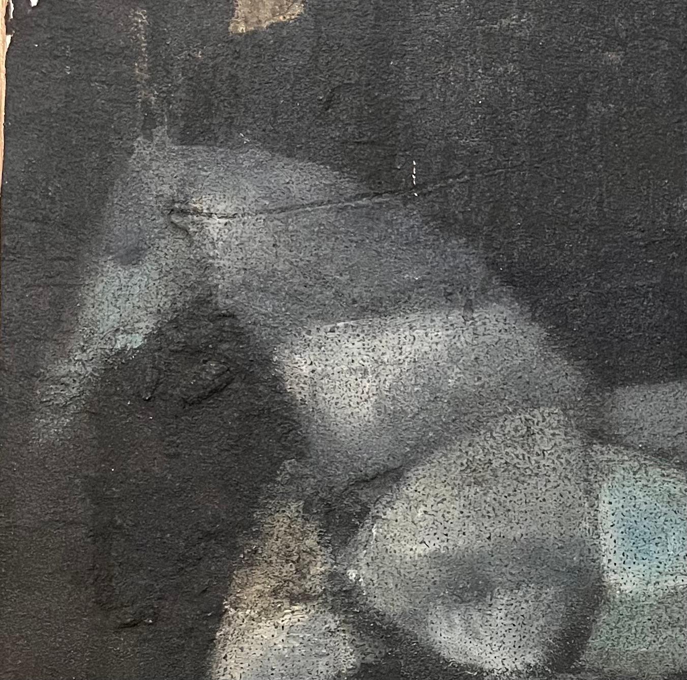 Studio equino originale francese con texture di un cavallo - Art Accademia di Robert Ladou