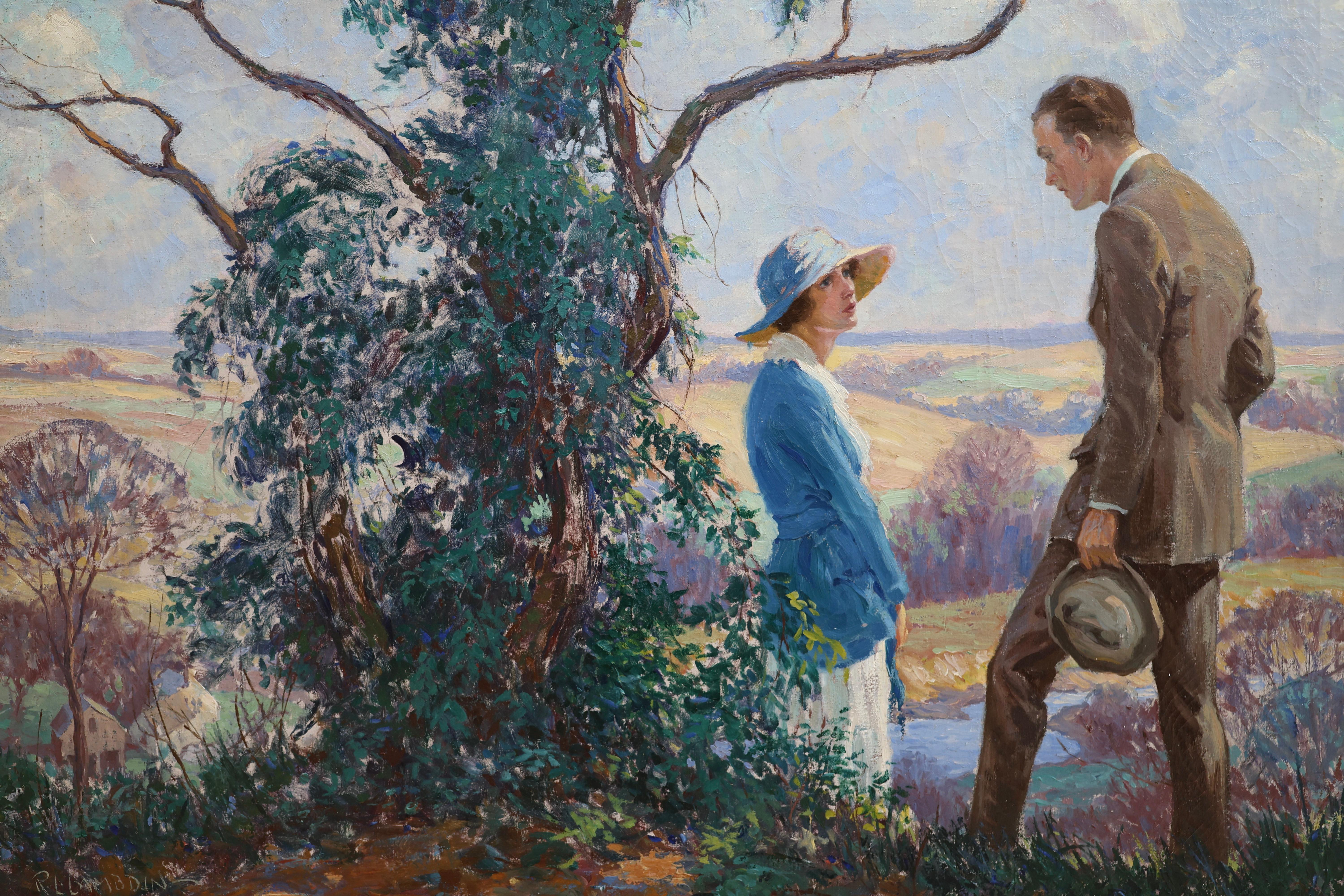 Um der Phyllis willen – Painting von Robert Lambdin