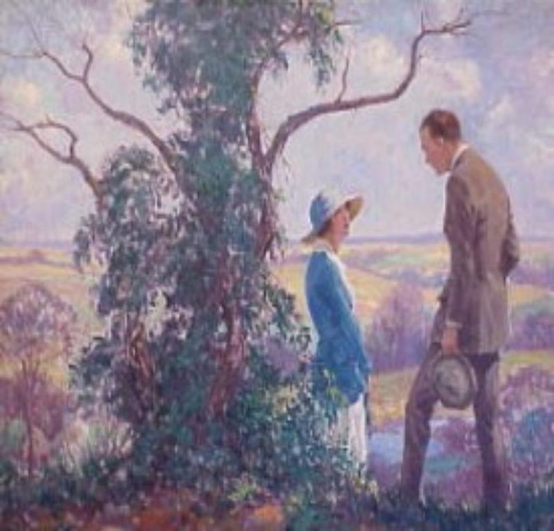 For the Sake of Phyllis - Painting by Robert Lambdin