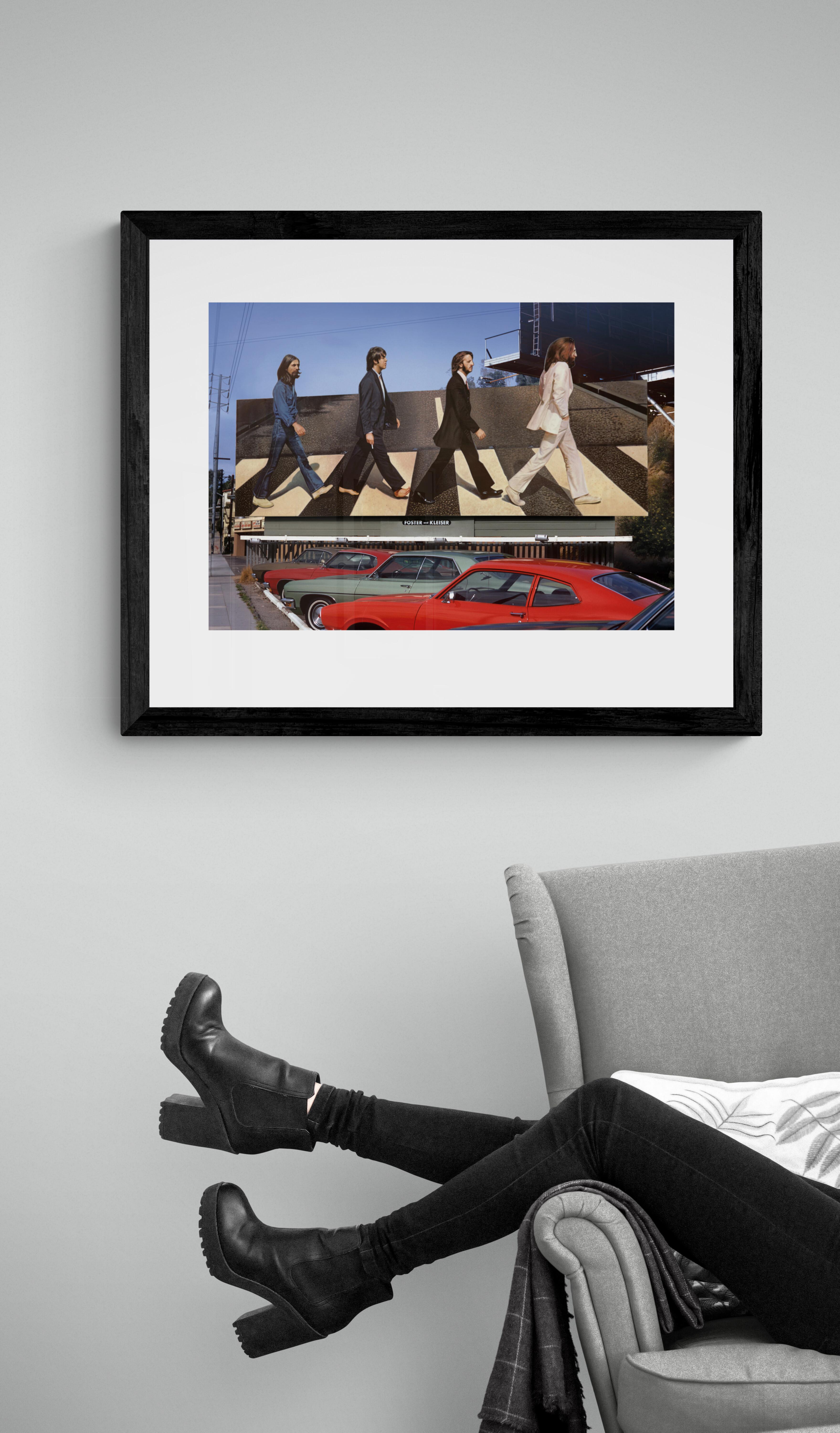 Cartelera Abbey Road de The Beatles por Robert Landau  - Sunset Strip en venta 2