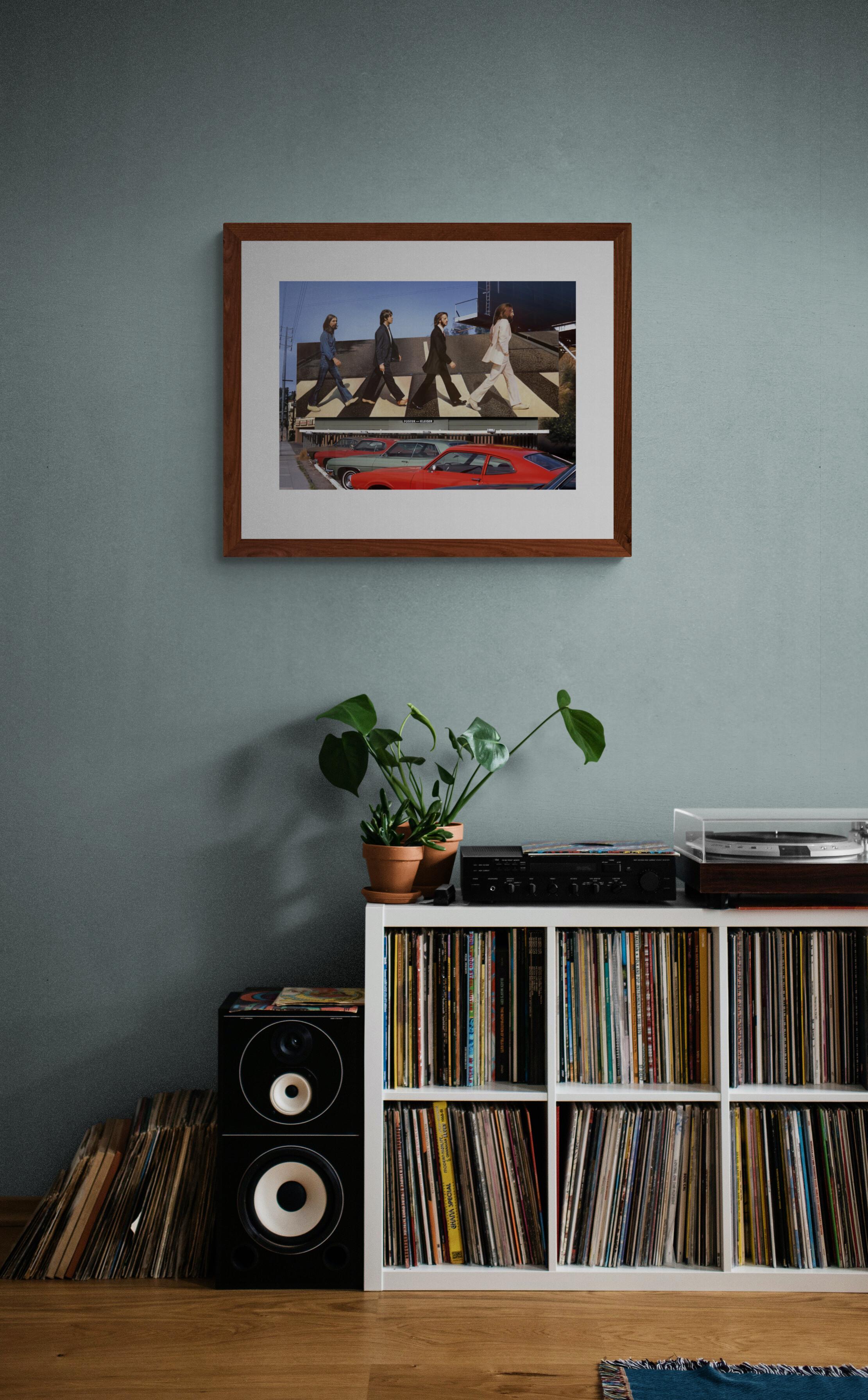 Cartelera Abbey Road de The Beatles por Robert Landau  - Sunset Strip en venta 7