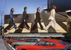 The Beatles Abbey Road Billboard von Robert Landau  - Sunset Strip