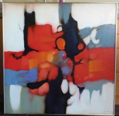 Robert Lawson Abstract Acrylic on Canvas