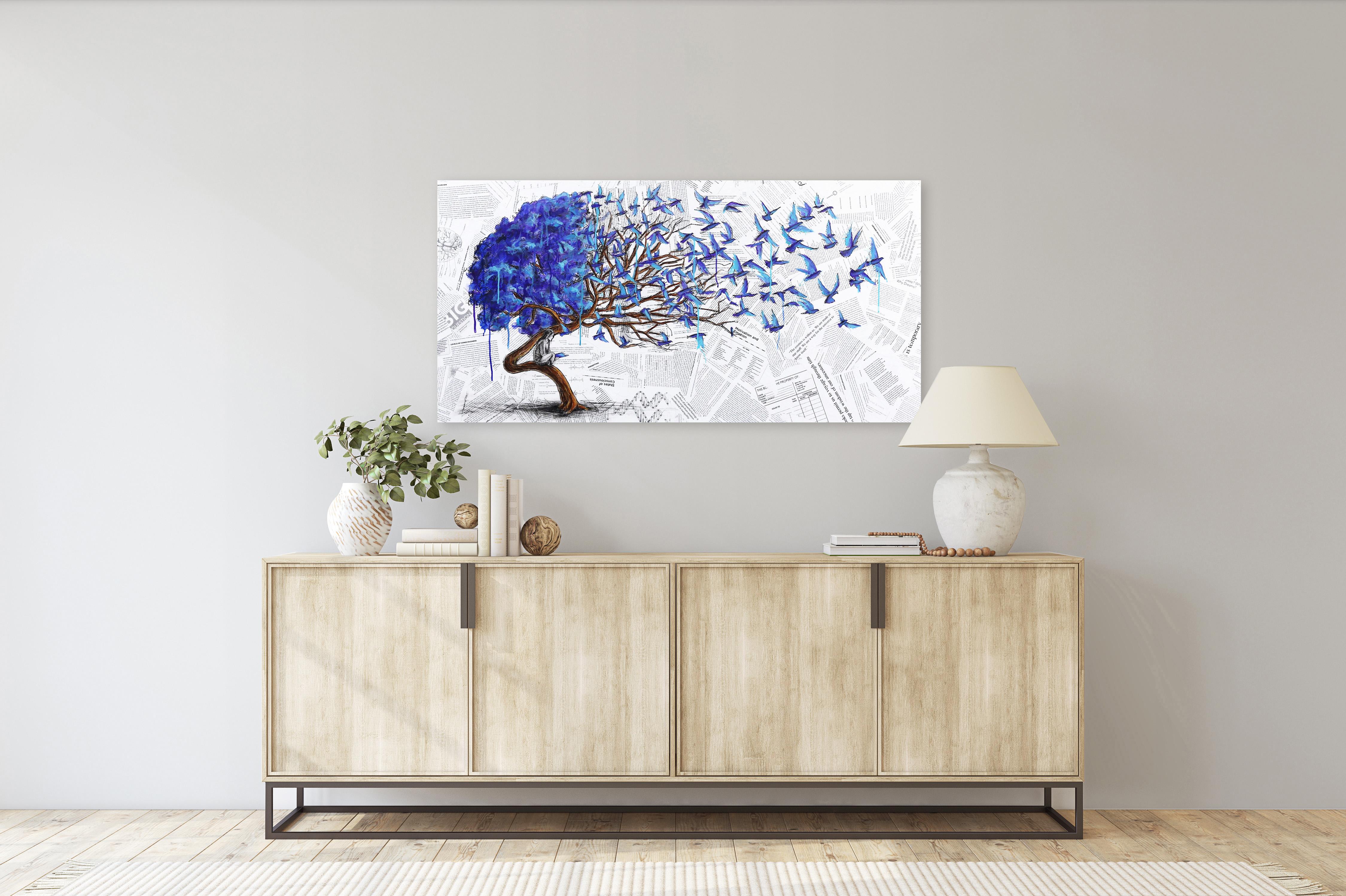 A Fragile Interdependence - Painting by Robert Lebsack