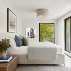 Una maravilla perdurable - Arte figurativo surrealista original en técnica mixta de colores