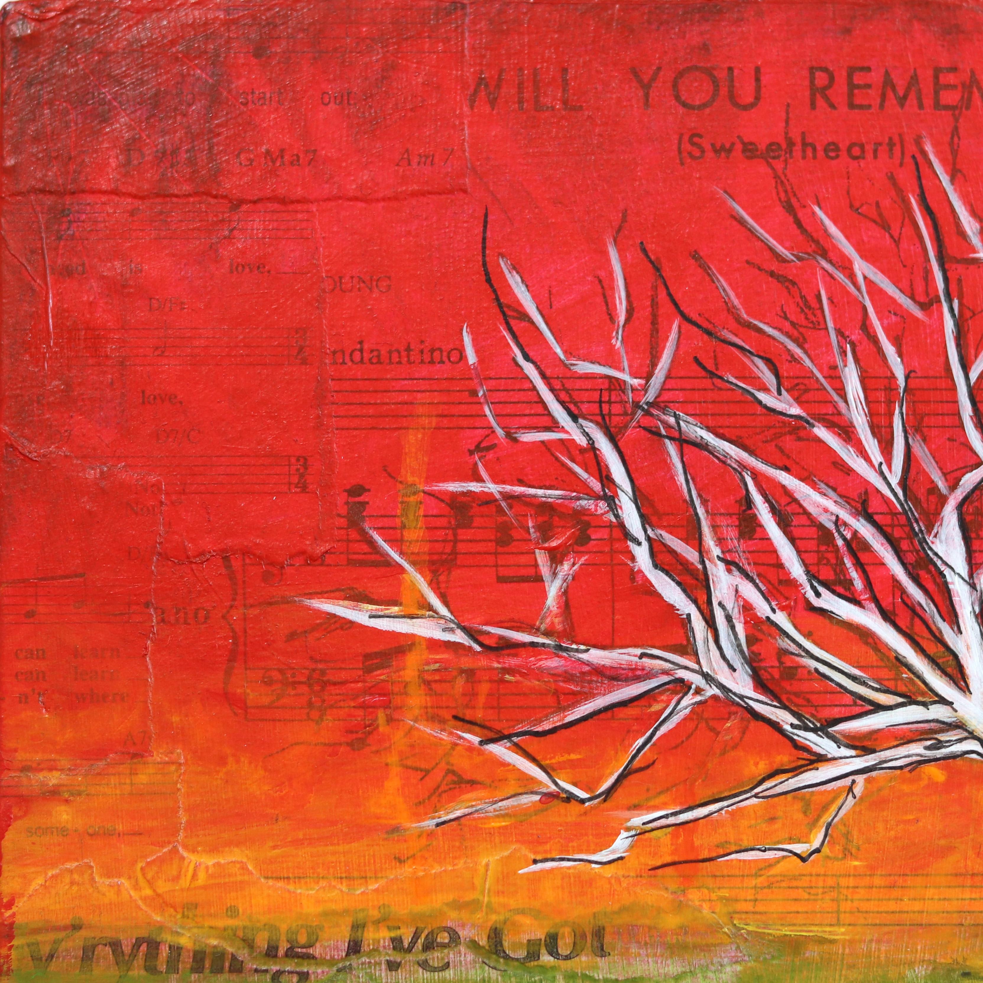 Let Me Forget - Arte surrealista a tecnica mista originale - Painting Pop Art di Robert Lebsack