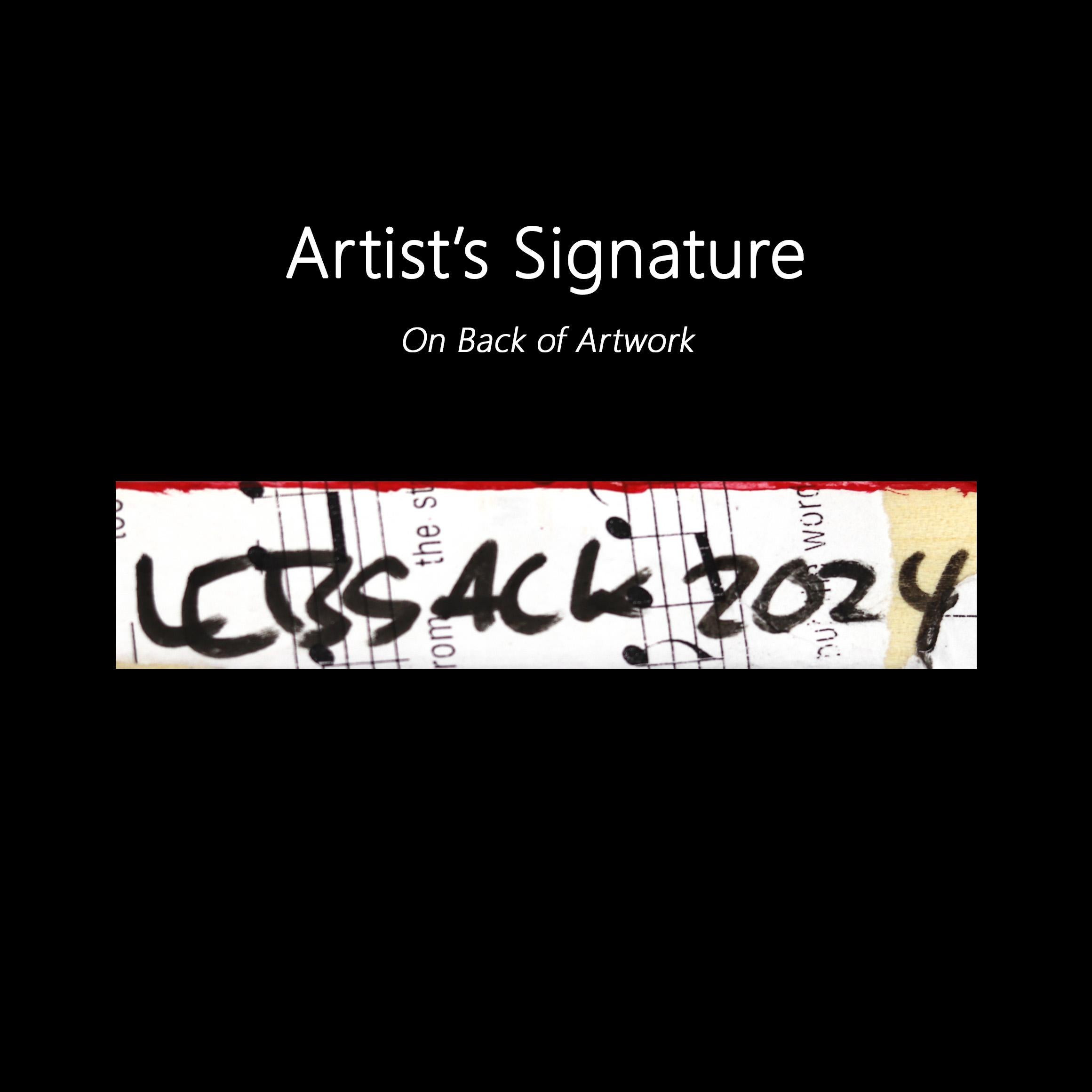 Let Me Forget - Arte surrealista a tecnica mista originale in vendita 4