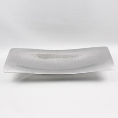 Robert Lee Morris Aluminium Centerpiece Tray Platter RLM Home Collection Nautilus