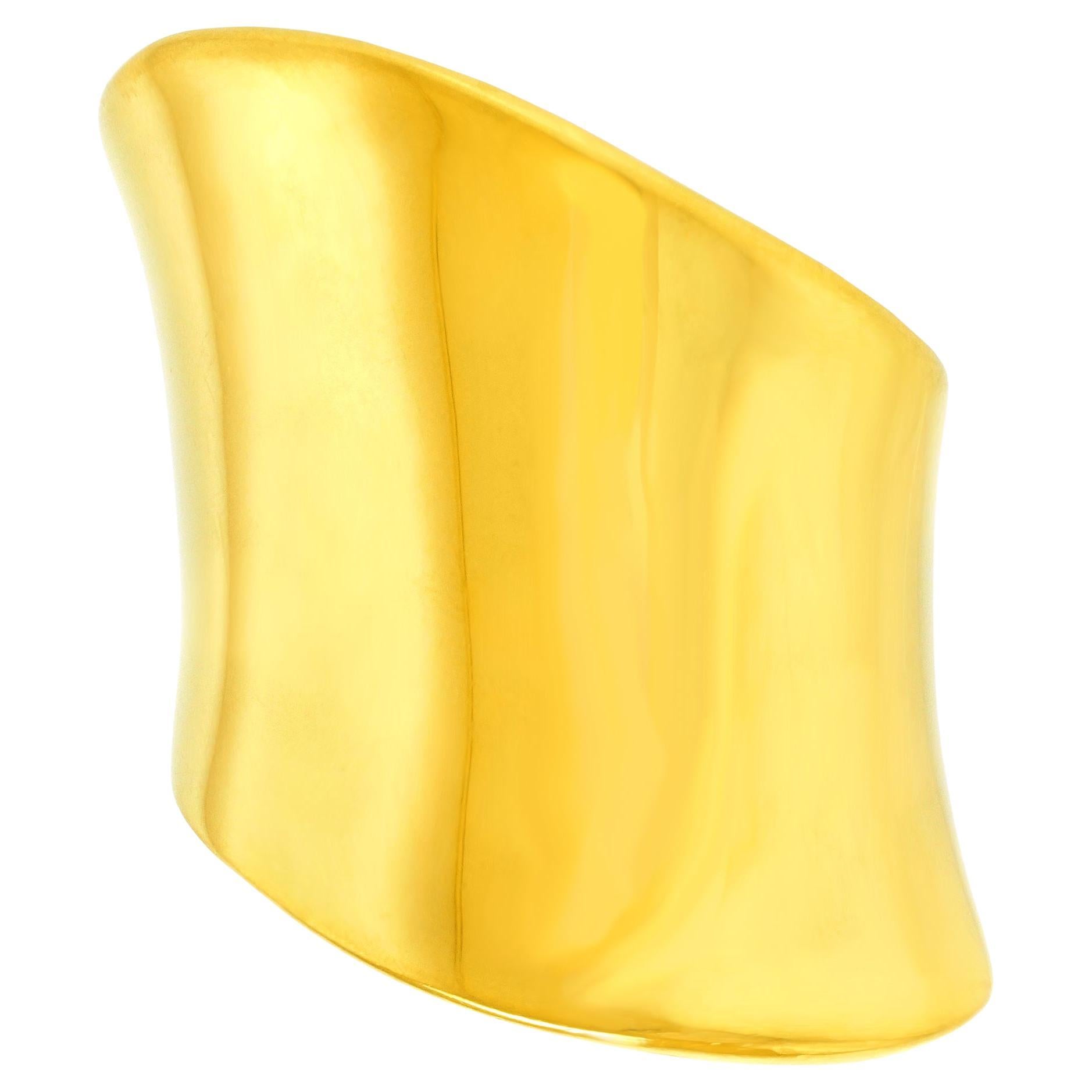 Robert Lee Morris Amorphous Gold Ring im Angebot