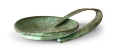 Robert Lee Morris "Bent Leaf Bowl" Patina Sculpture