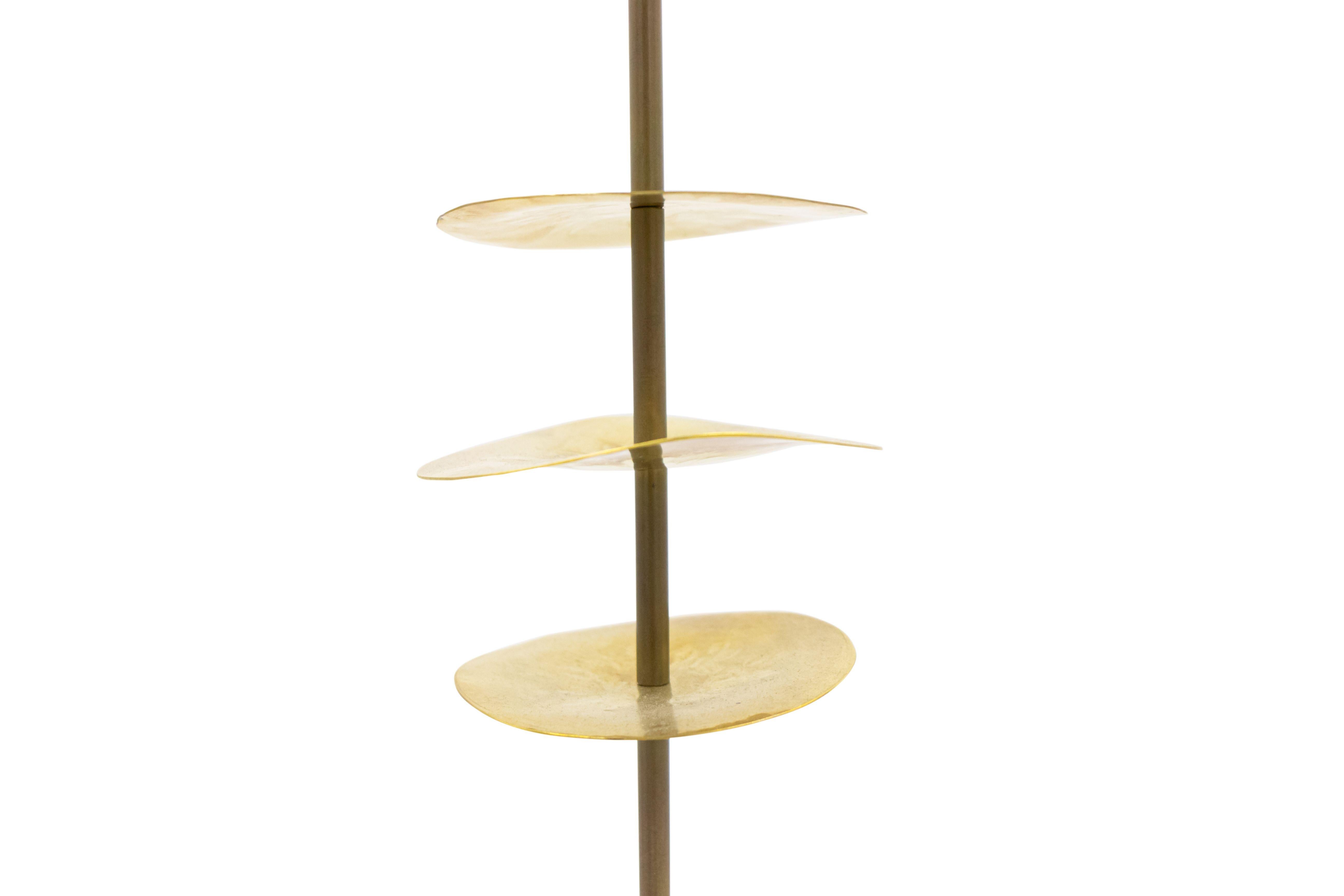 Martelé Sculpture « Brass Stack » de Robert Lee Morris en vente