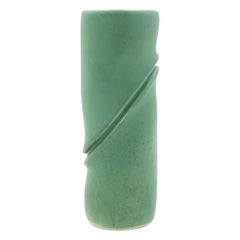 Robert Lee Morris Celadon Ceramic Vase