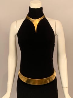 Robert Lee Morris for Donna Karan 24 Karat Gold Plated Necklace and Belt
