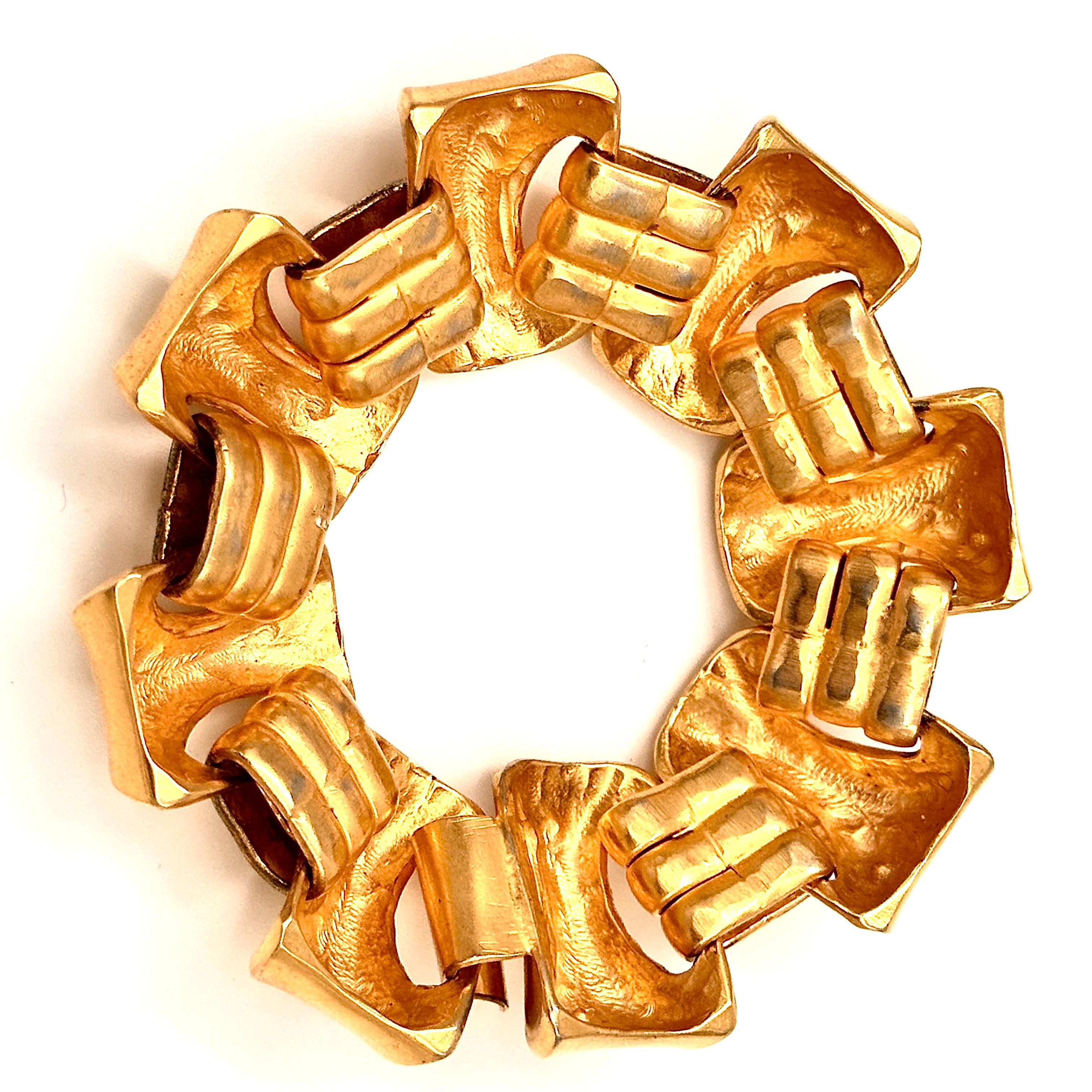 Robert Lee Morris Bracciale d'oro 