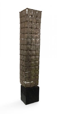 Robert Lee Morris "Nickel Jointed Tower" Sculpture