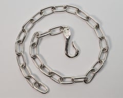 Robert Lee Morris Silver Chain Necklace