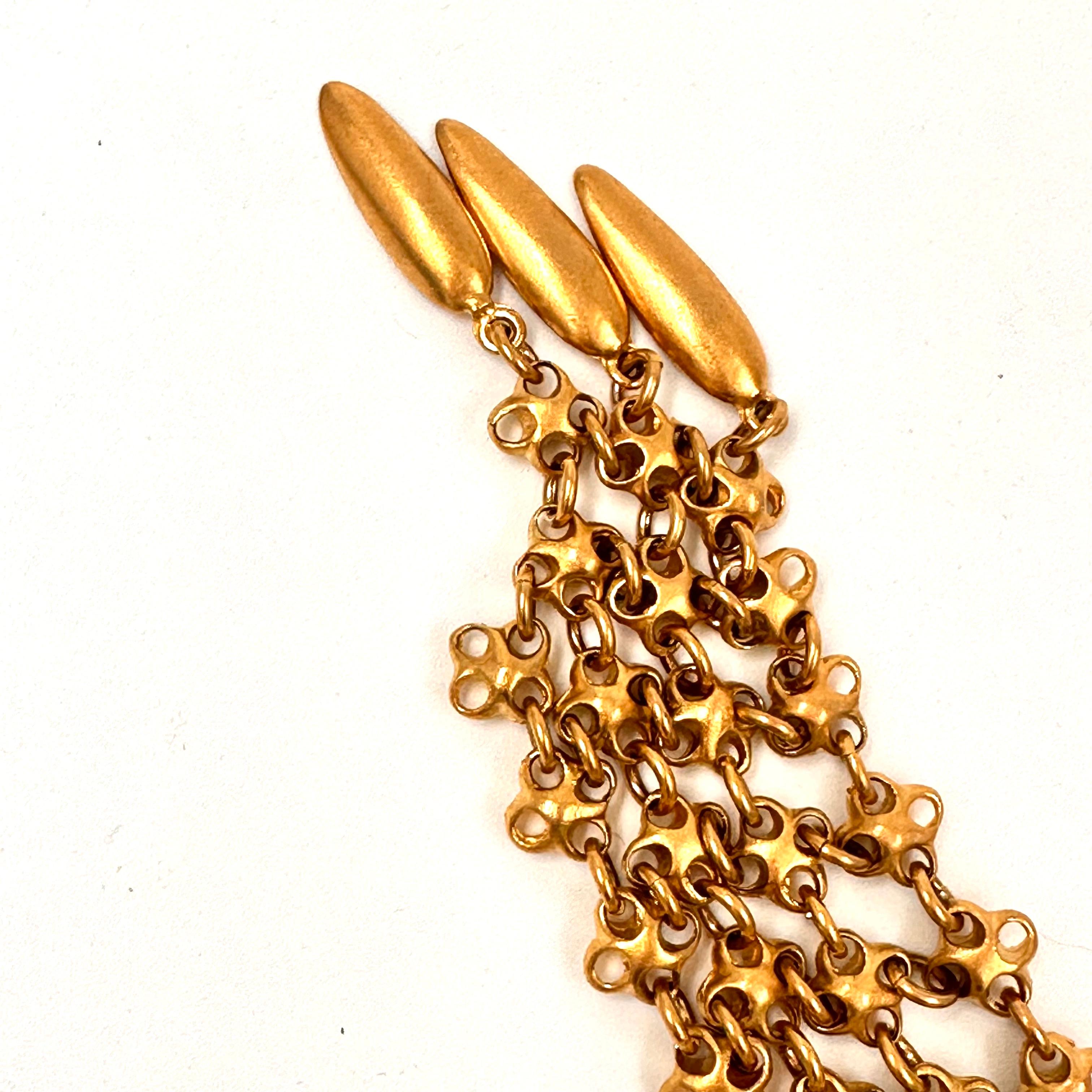 soft gold necklace