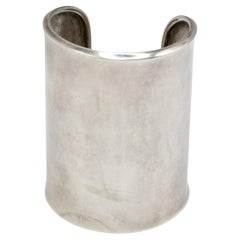 Robert Lee Morris Sterling Long Cuff Bangle