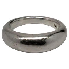 Robert Lee Morris, anello a cupola in argento sterling, misura 6,75 #23572