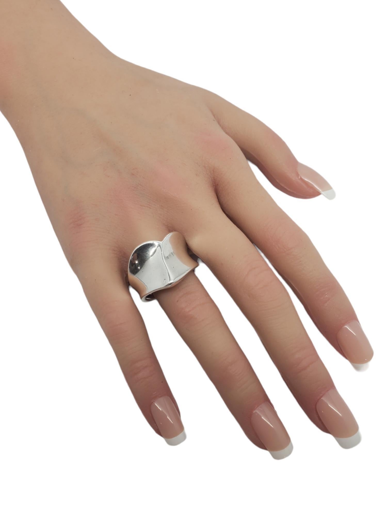 Robert Lee Morris Sterling Silver Forgive Heart Ring Size 9 #17212 3