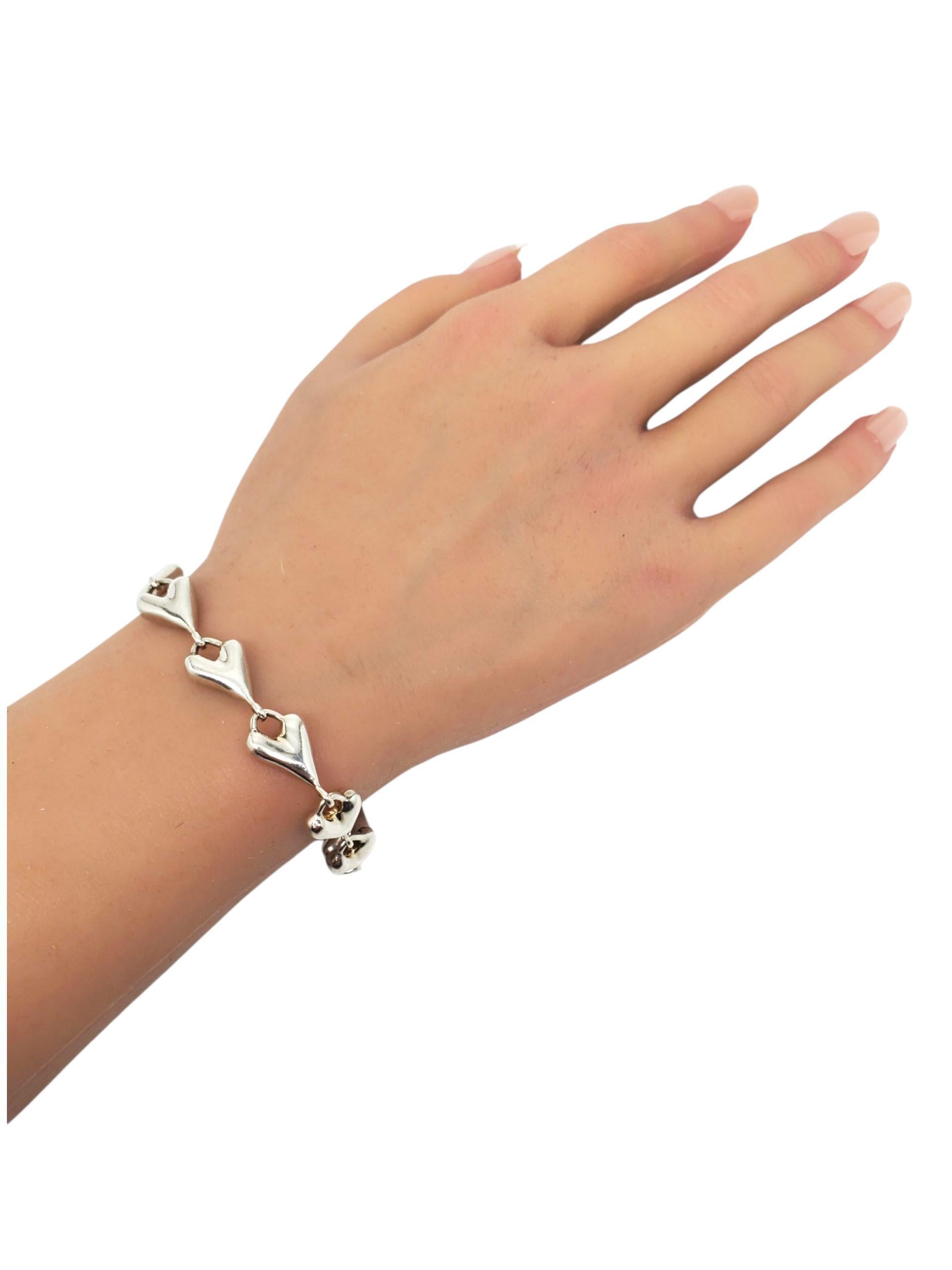 Robert Lee Morris - Bracciale a cuore in argento Sterling #23570 in vendita 4