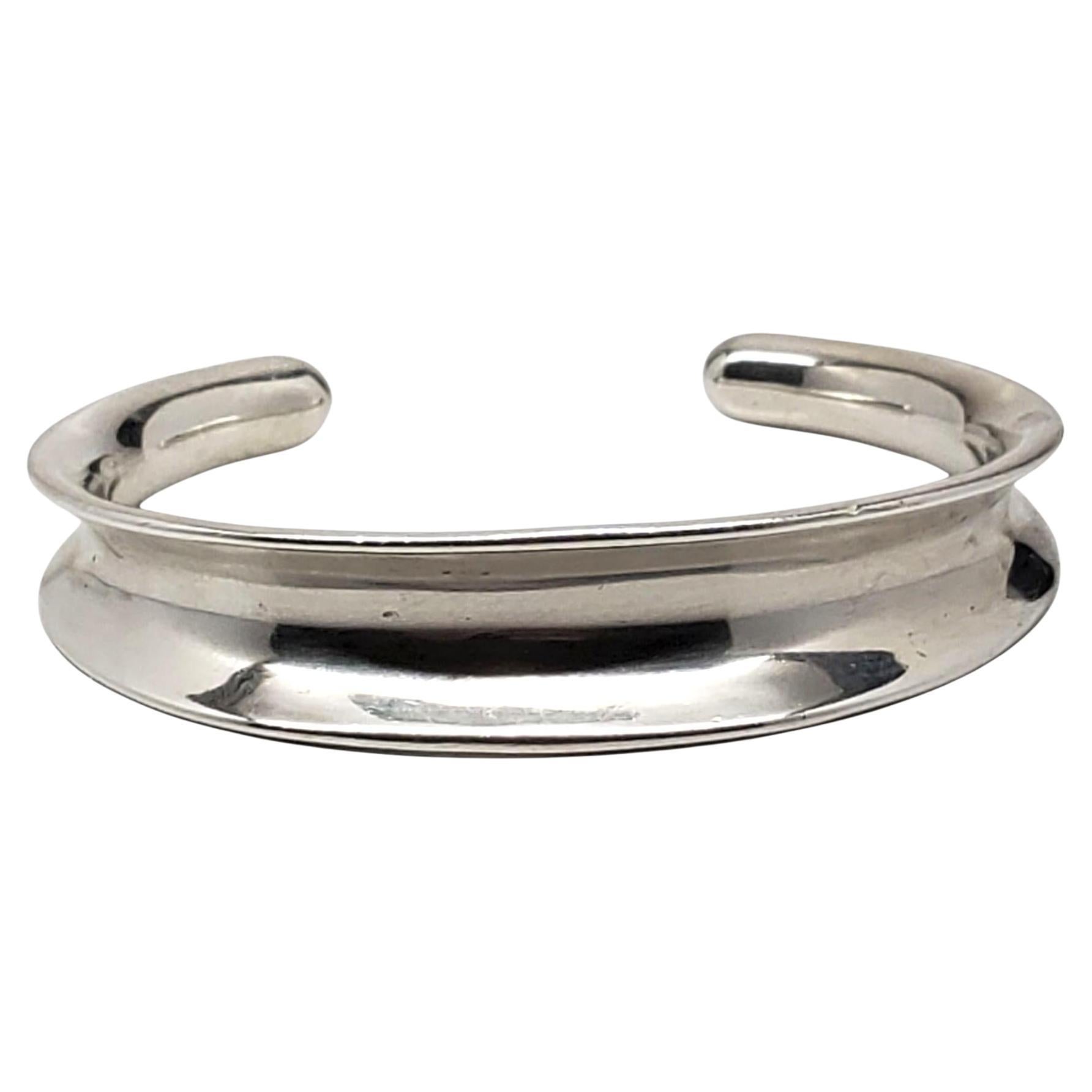 Robert Lee Morris Sterling Silver Modern Cuff Bracelet #23573