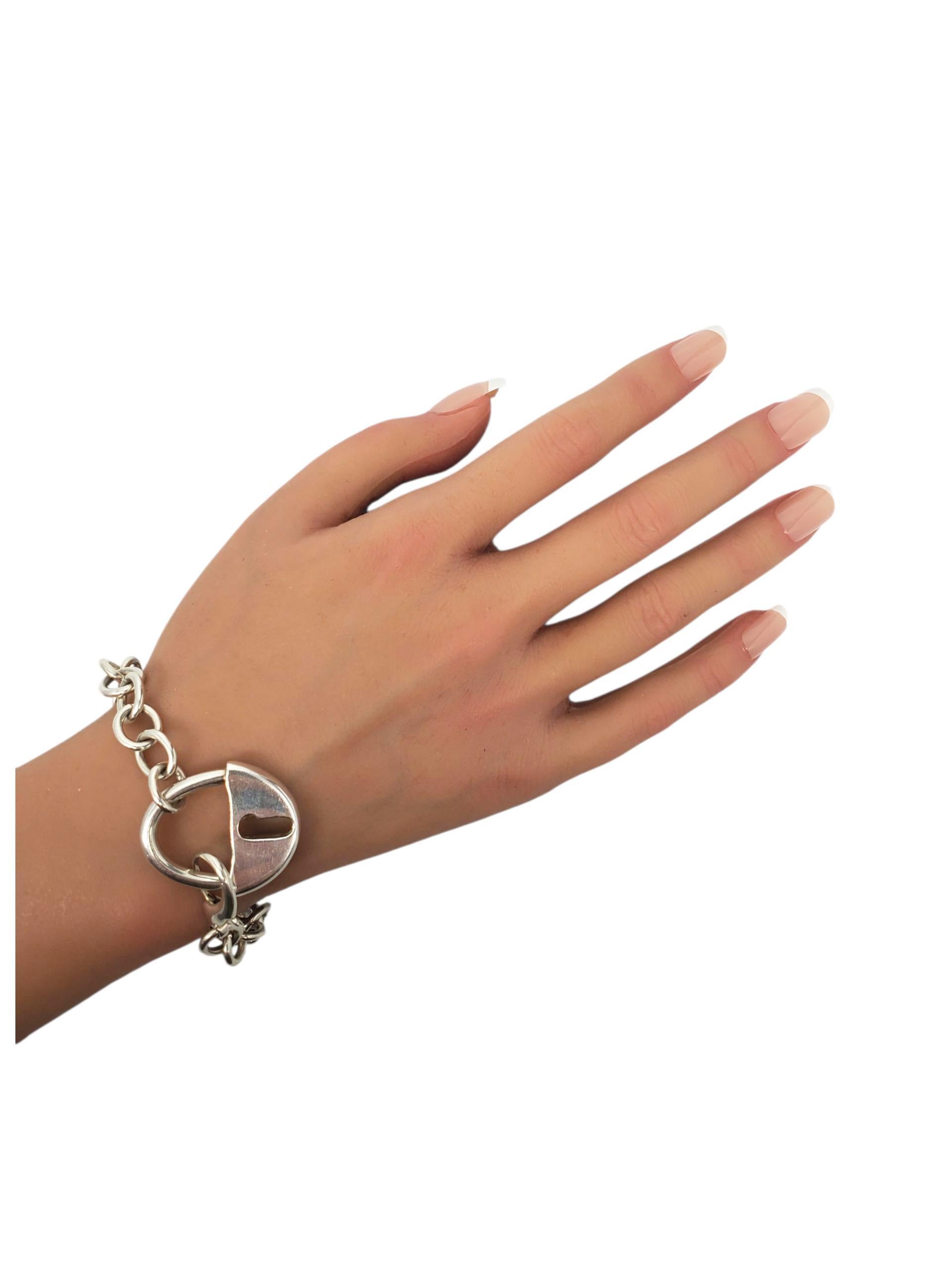 Robert Lee Morris - Bracciale con lucchetto in argento Sterling #23657 in vendita 2