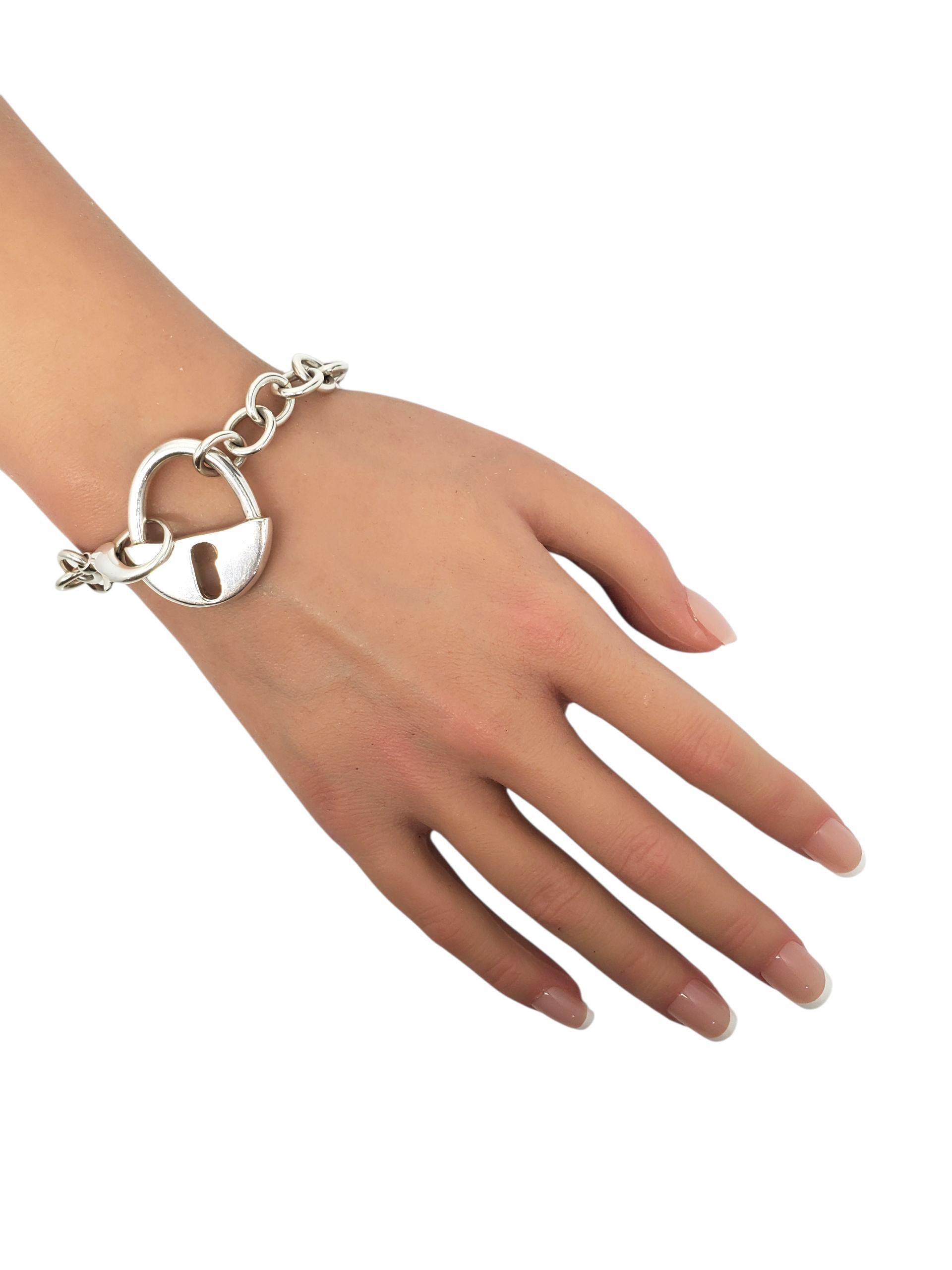 Robert Lee Morris - Bracciale con lucchetto in argento Sterling #23657 in vendita 3