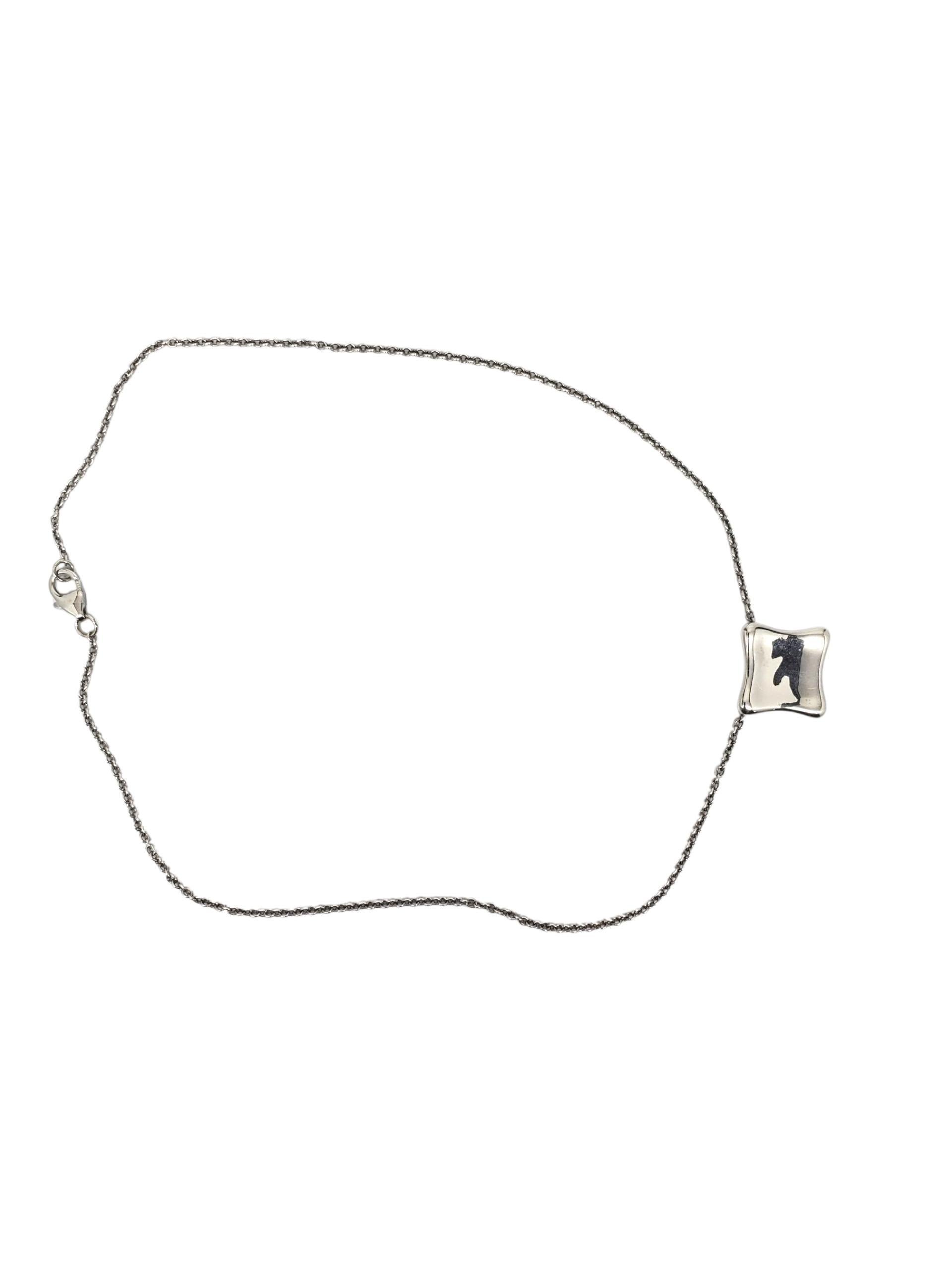 Robert Lee Morris - Collana con ciondolo in argento Sterling #23658 In condizioni buone in vendita a Washington Depot, CT
