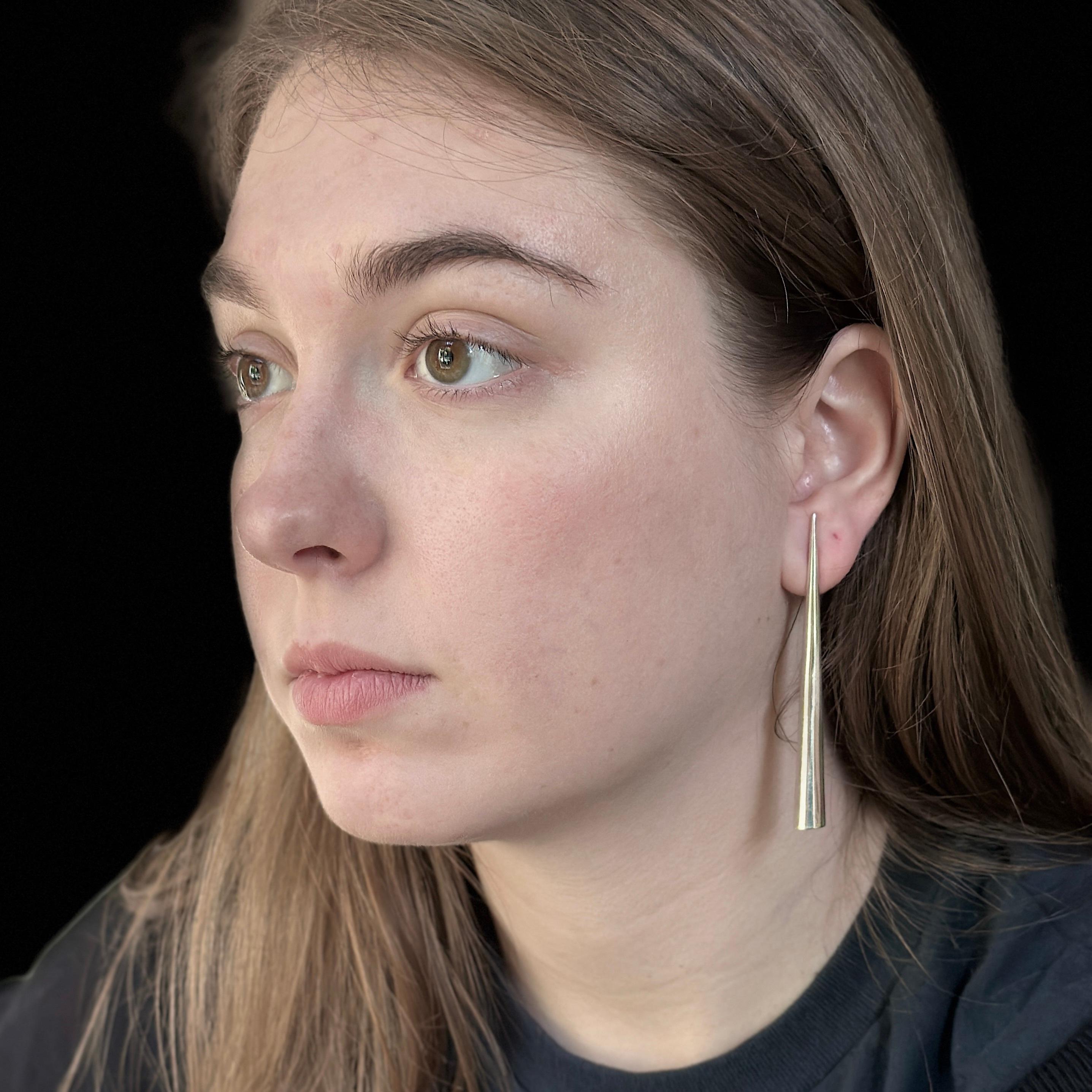 robert lee morris silver earrings