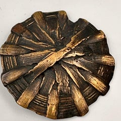 Robert Lee Morris Wabi Sabi Collection, Bamboo Disc Earrings 1982