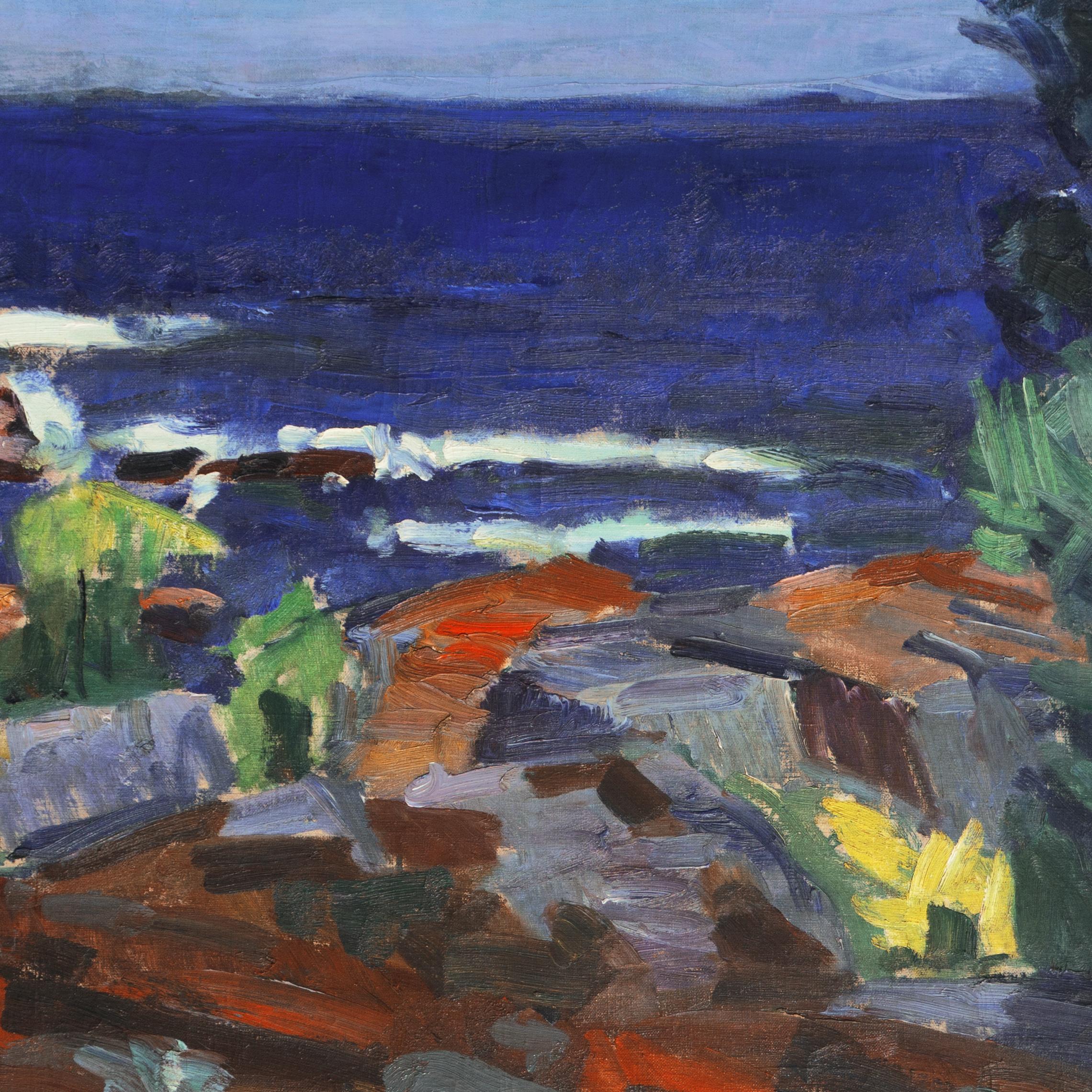 'Coastal Landscape', Salon d'Automne, Paris, Royal Danish Academy Expressionist 1