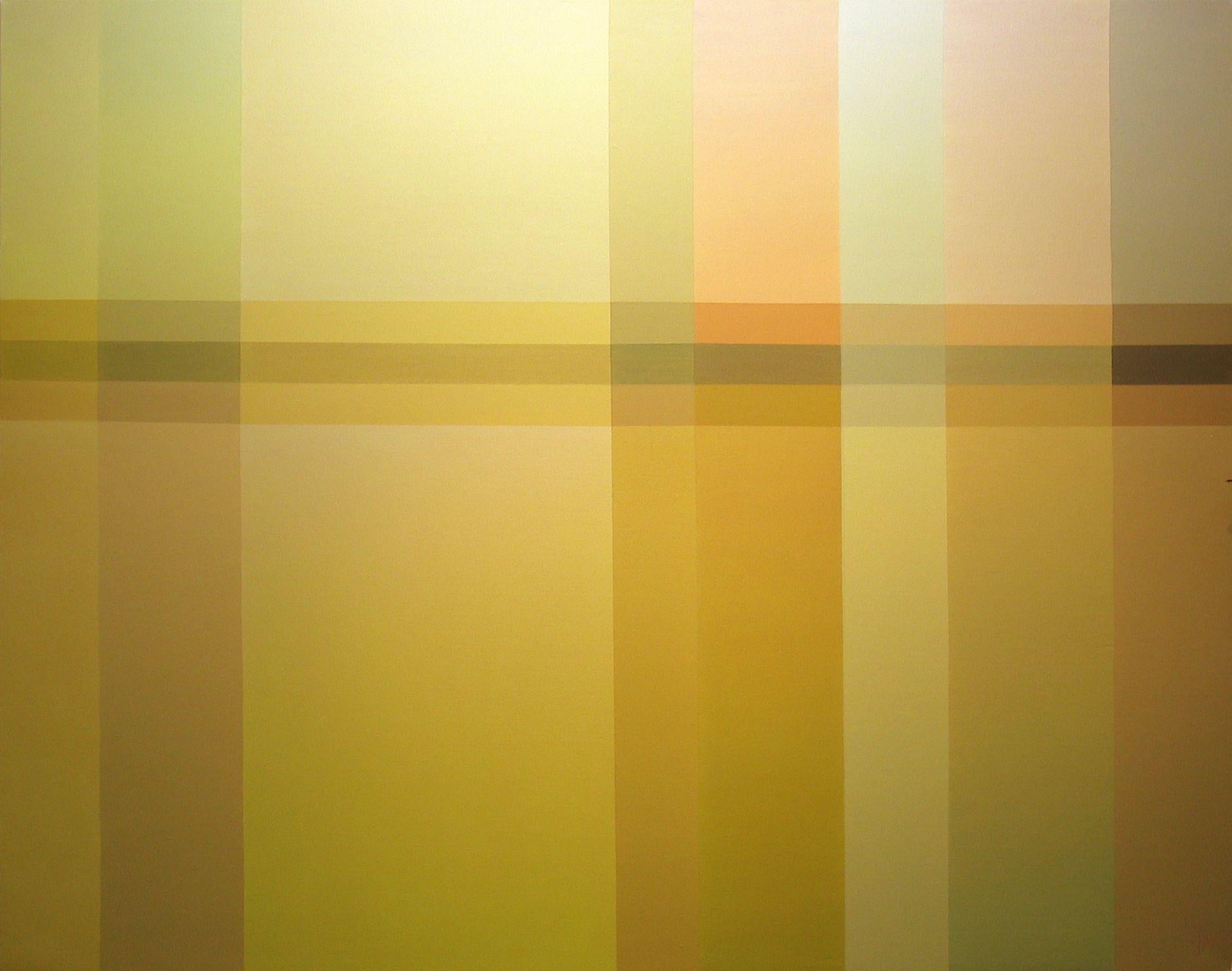 Robert LeMar Abstract Painting - Gradient #1, Painting, Oil on Canvas