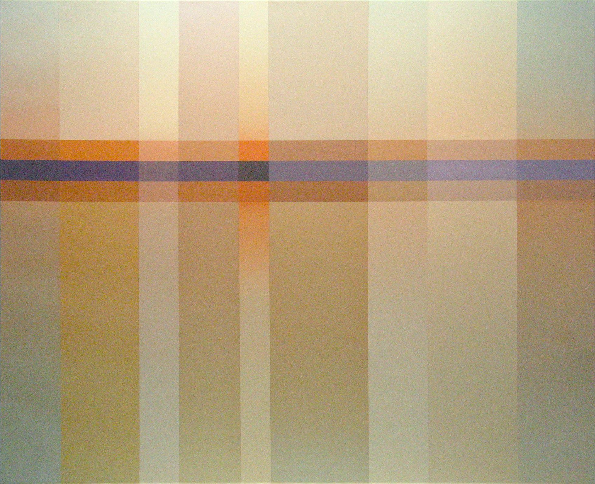 Robert LeMar Abstract Painting - Gradient #2, Painting, Oil on Canvas
