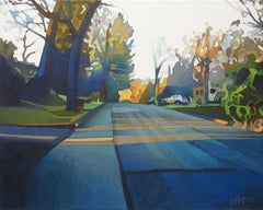 Looking Up Kenilworth, Painting, Oil on Canvas