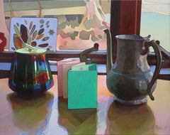The Pewter Vase, Painting, Oil on Canvas