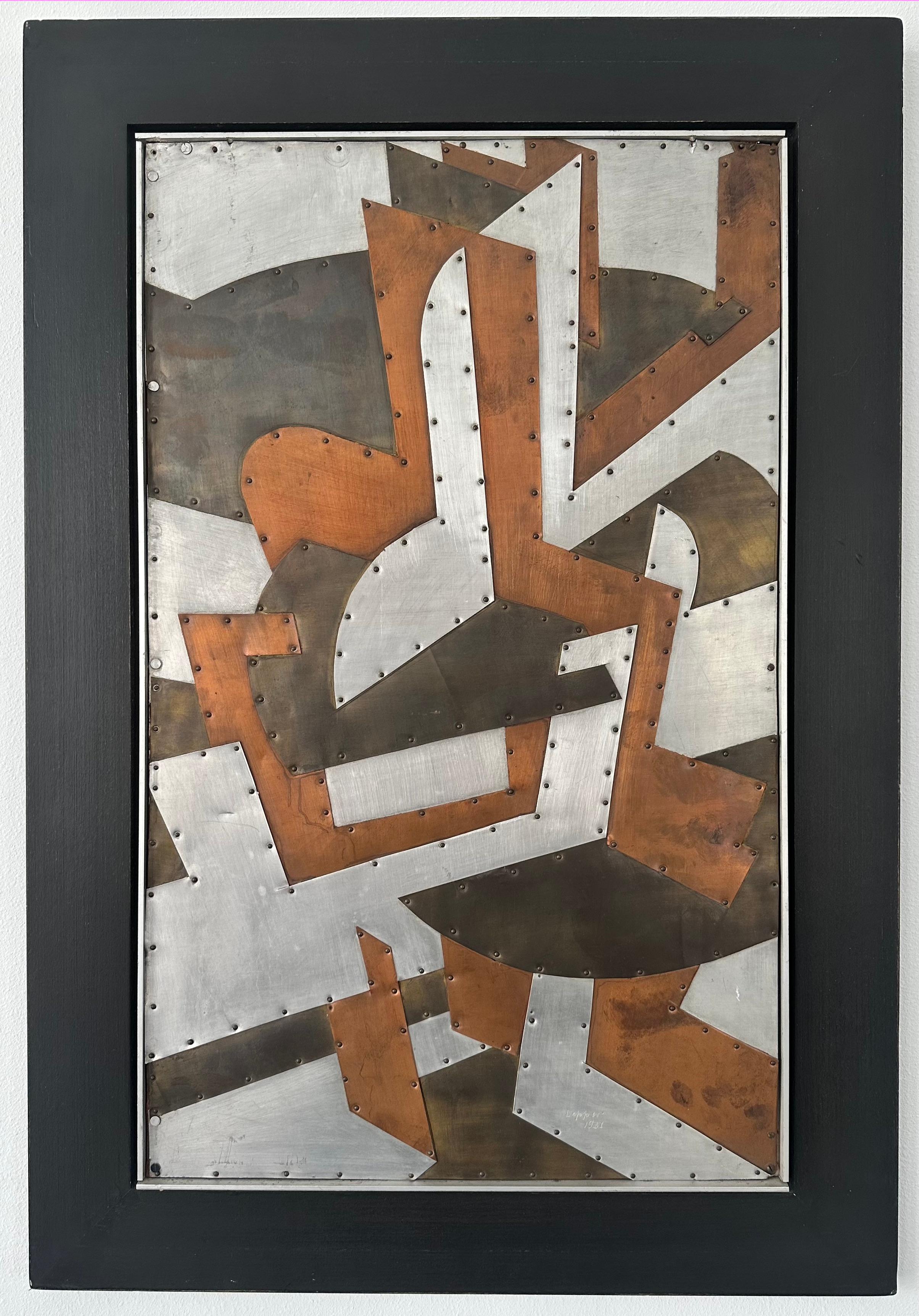 Cubist abstract composition - Mixed Media Art by Robert Lepper