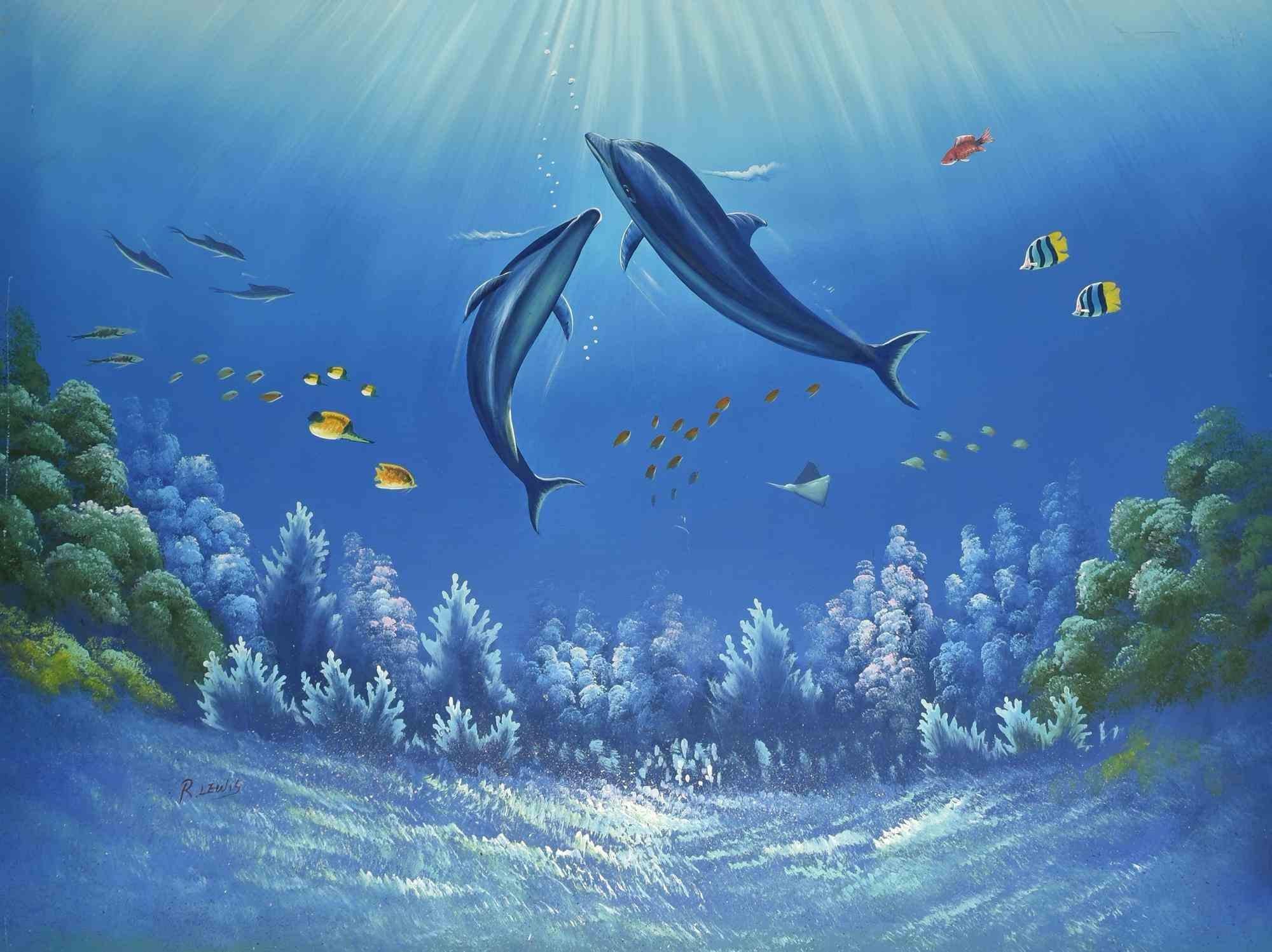 dolphins original logo