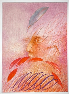 Artista spagnolo firmato a mano in edizione limitata, stampa d'arte originale litografica