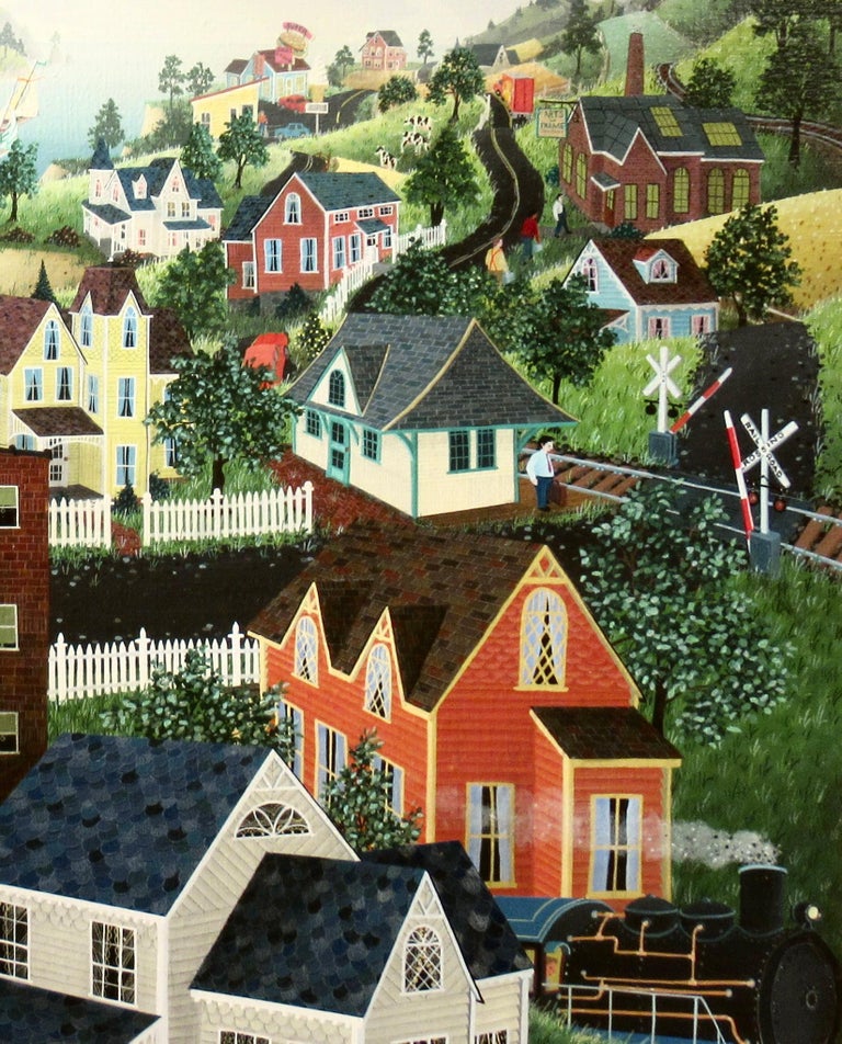 Robert Logrippo The harbour For Sale at 1stDibs