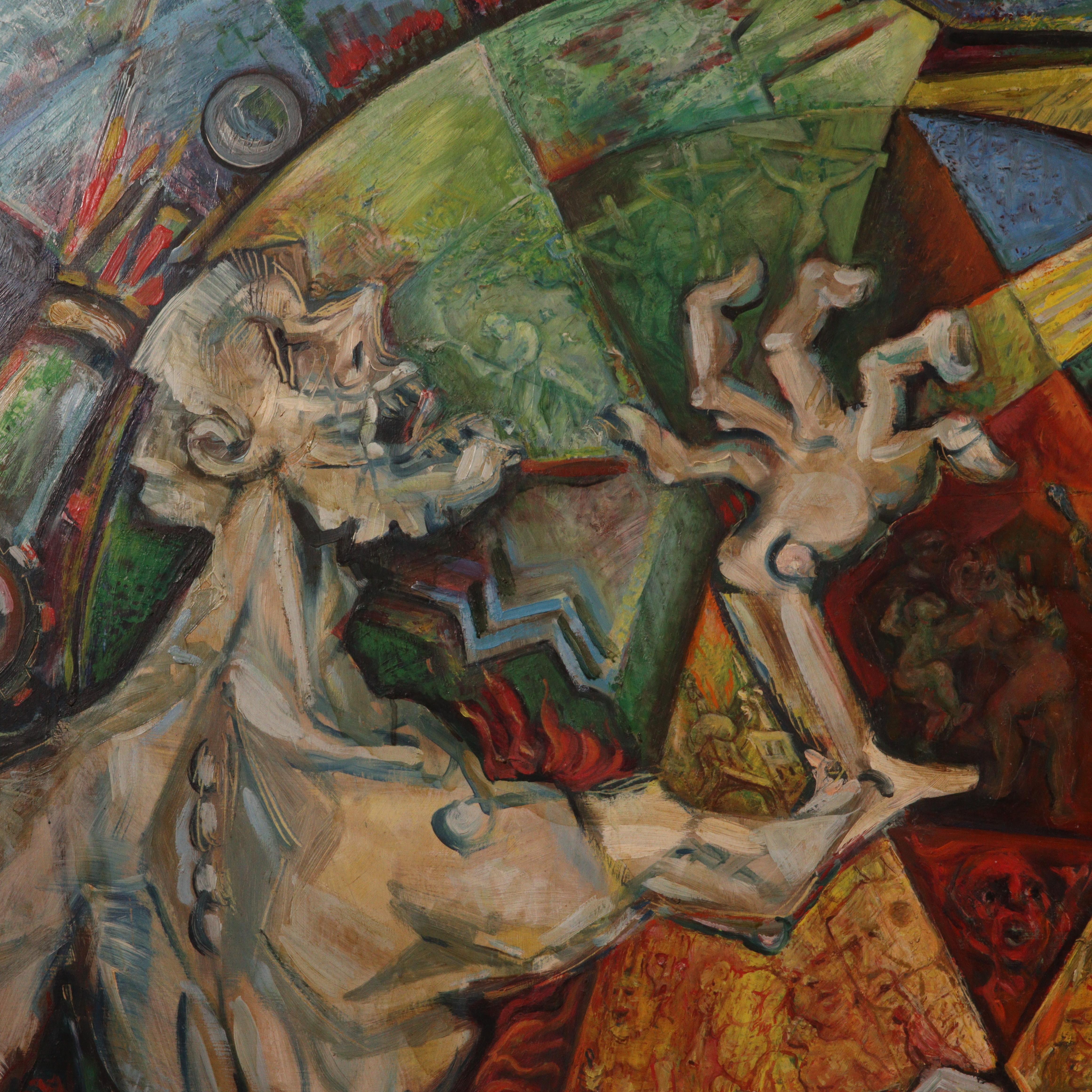 Abstract Allegorical Scene For Sale 10